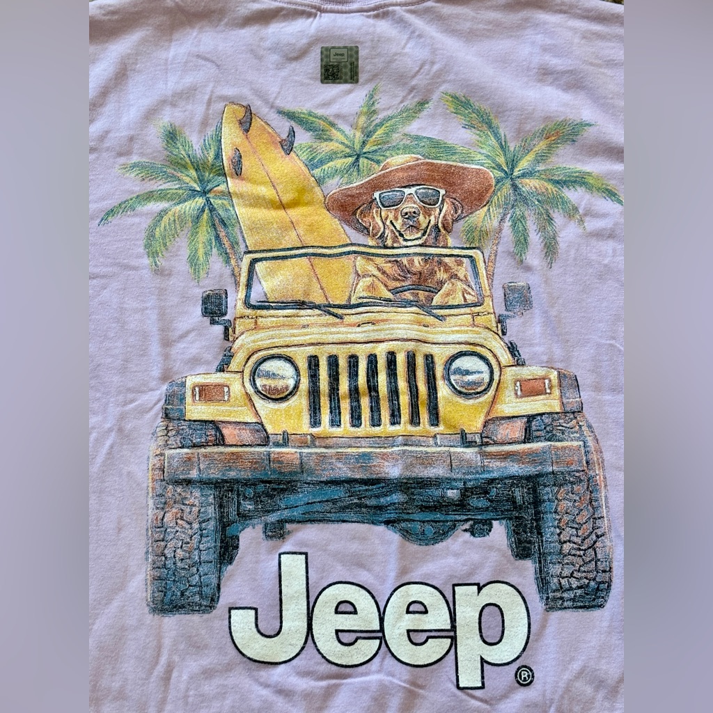 Nwt Jeep Brand Dog TShitt